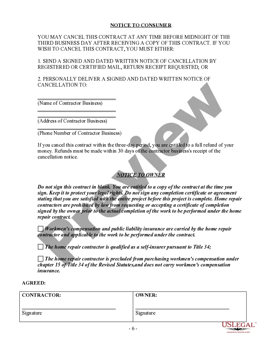 Preview Framing Contract for Contractor