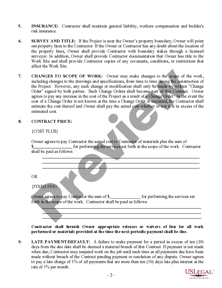 Get Insulation Contract for Contractor Preview Insulation Contract for Contractor