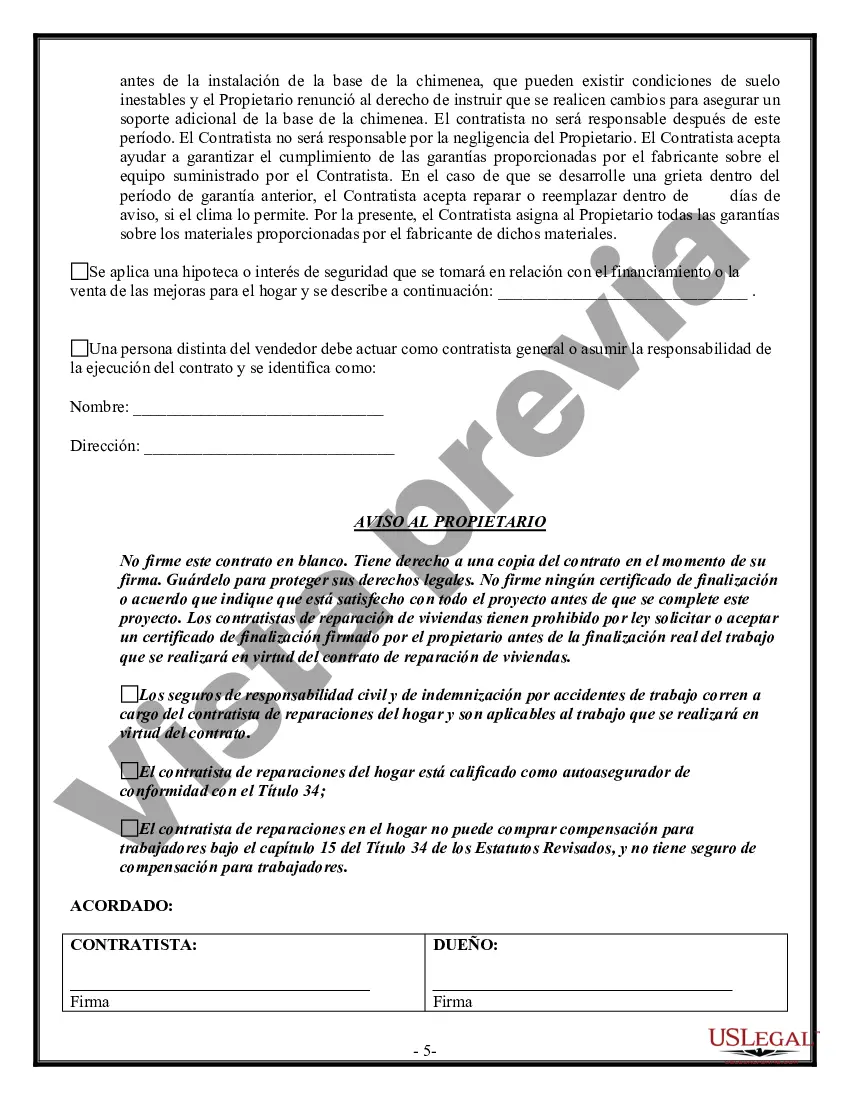 Preview Contrato de Fundación para Contratista