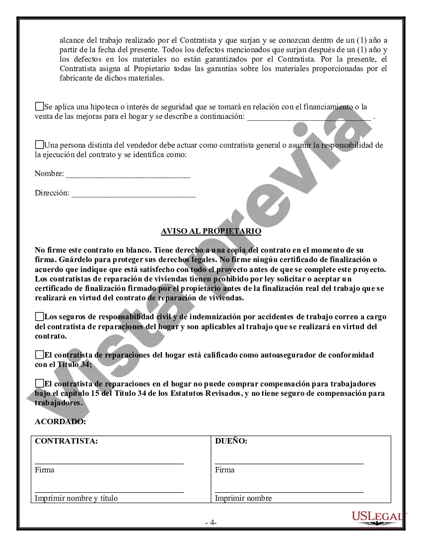 Preview Costo del contrato de construcción más o tarifa fija
