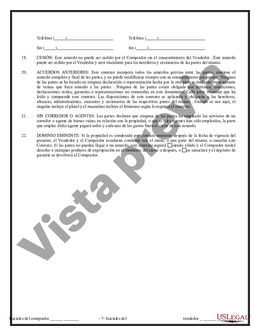 Preview Contrato de Compraventa de Bienes Inmuebles sin Corredor para Acuerdo de Venta de Casa Residencial