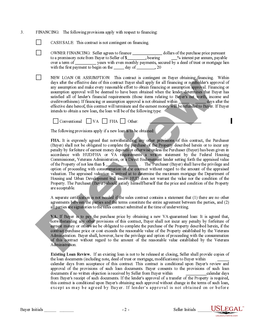 New Jersey Contract for Sale and Purchase of Real Estate with No Broker