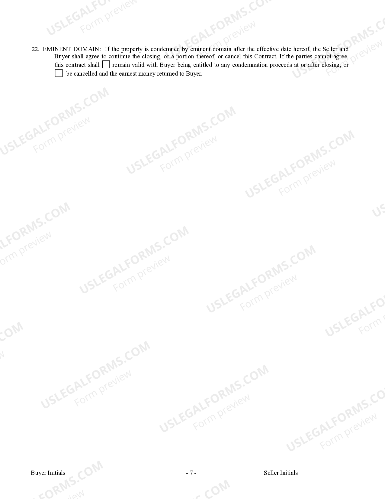 New Jersey Contract for Sale and Purchase of Real Estate with No Broker for Residential Home