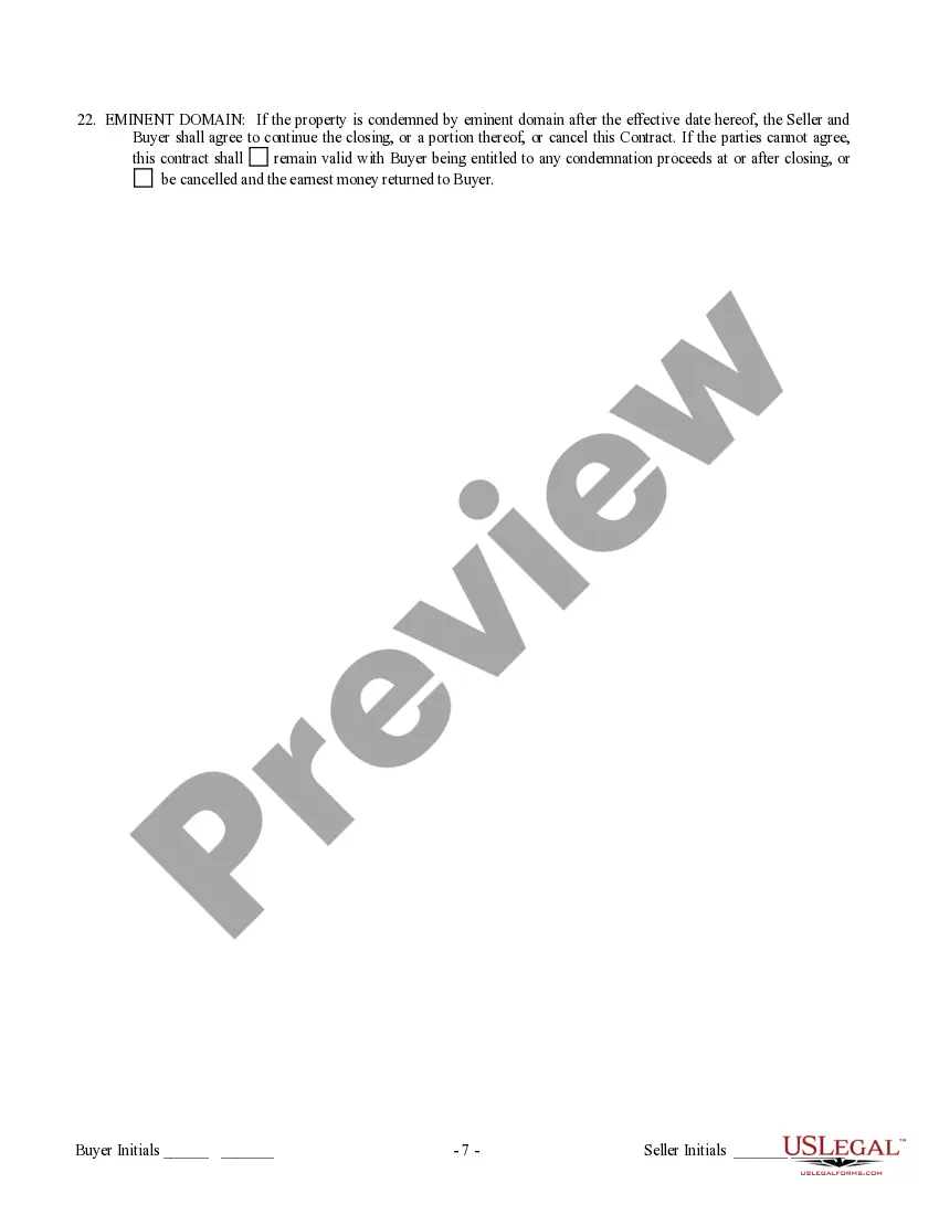 Get Contract for Sale and Purchase of Real Estate with No Broker for Residential Home Sale Agreement Preview Contract for Sale and Purchase of Real Estate with No Broker for Residential Home Sale Agreement