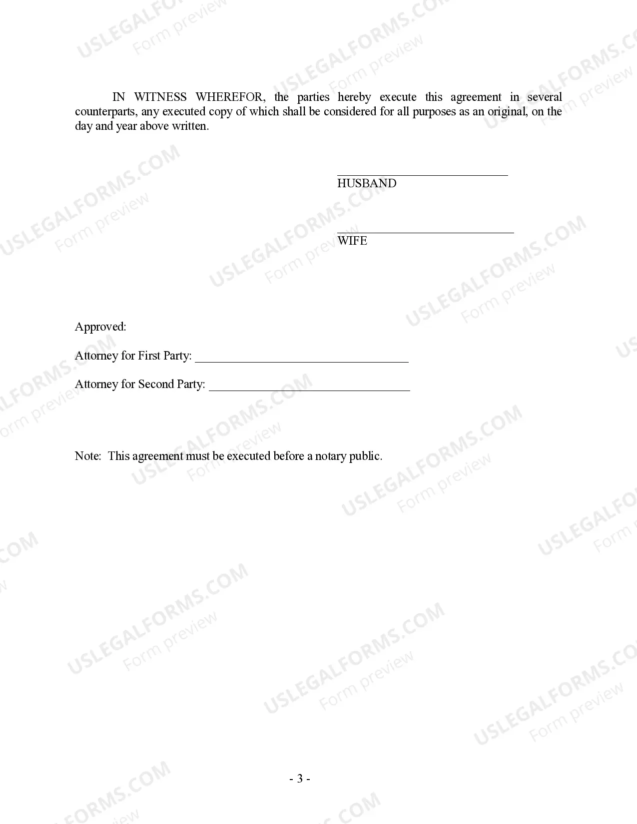 Preview Amendment to Prenuptial or Premarital Agreement