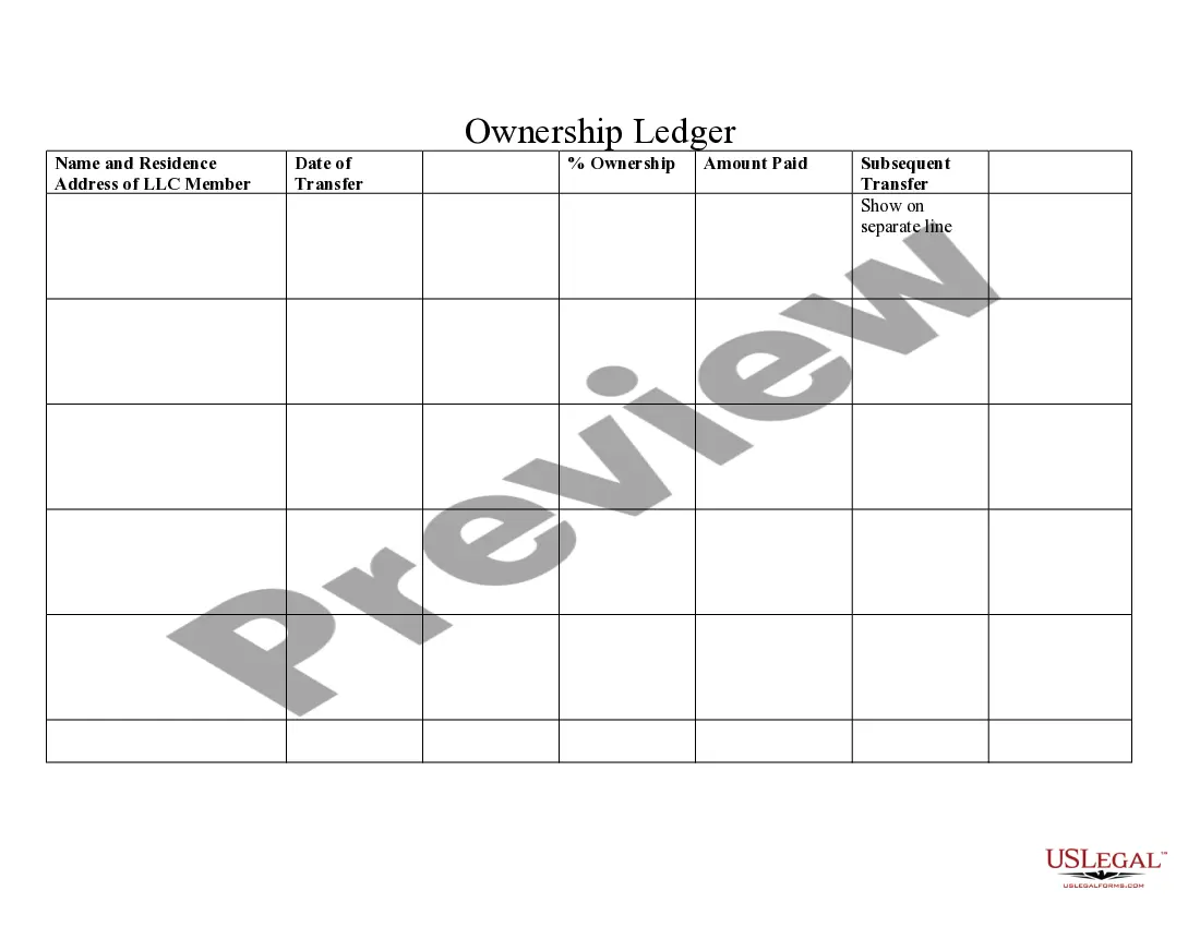 Preview New Jersey Limited Liability Company LLC Formation Package