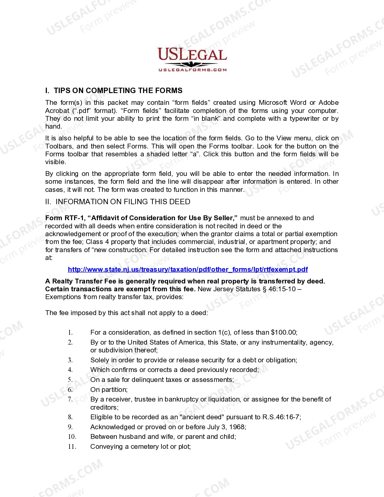 Preview Quitclaim Deed from Corporation to Corporation