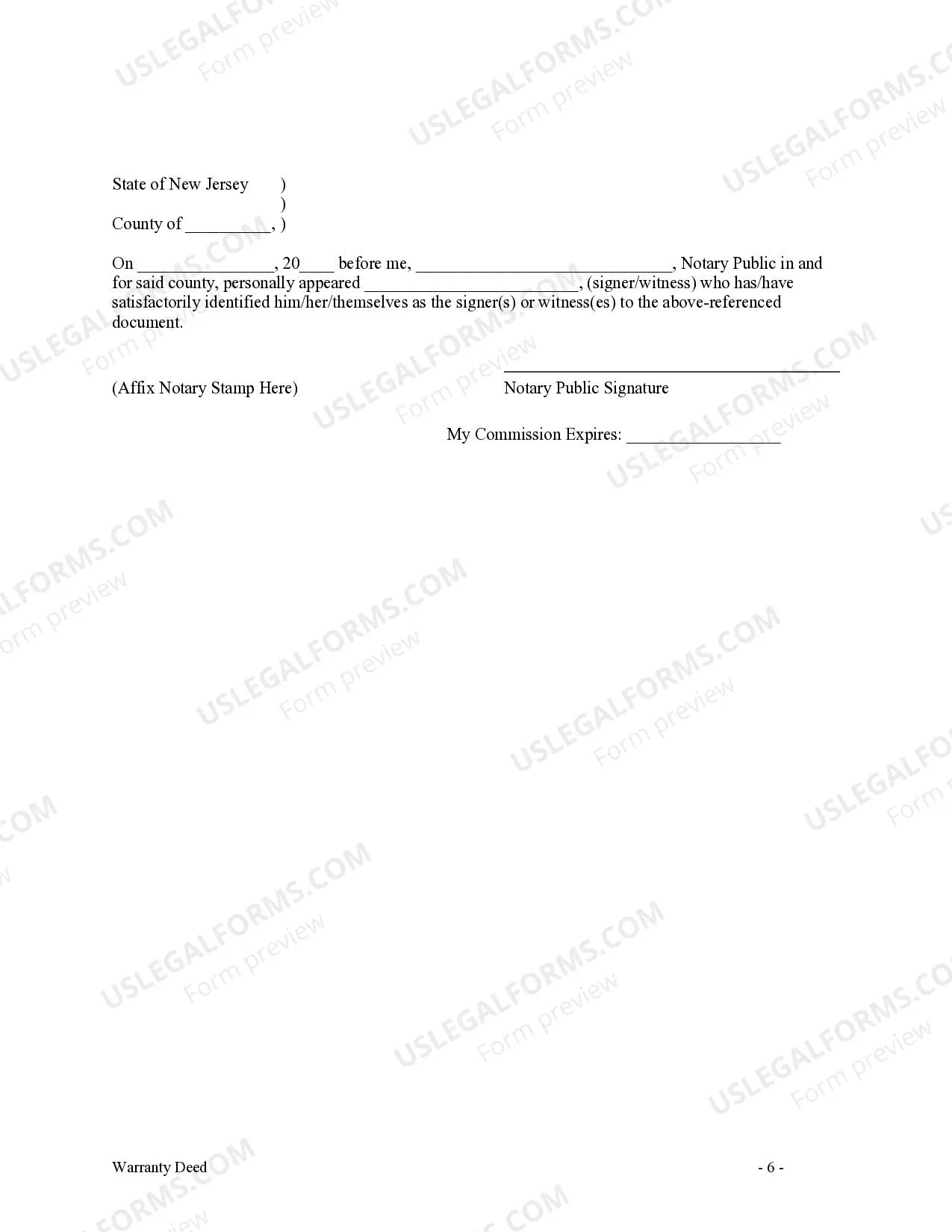 Preview Warranty Deed from Husband and Wife to an Individual