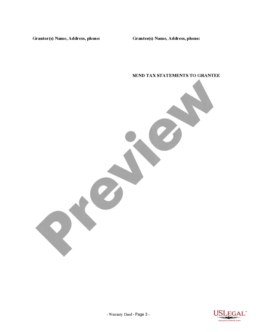 Preview Warranty Deed from two Individuals to LLC