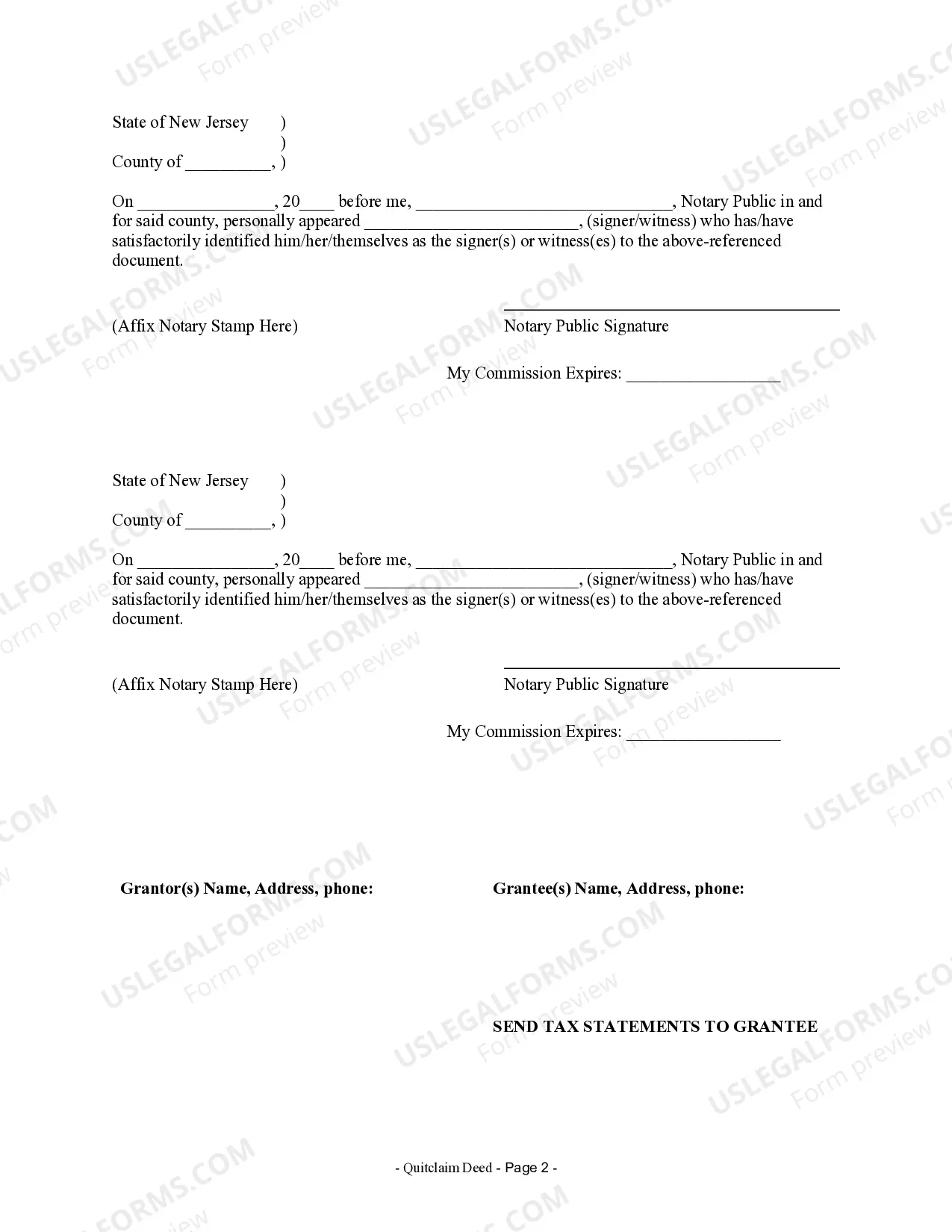Preview Quitclaim Deed from Husband and Wife to Corporation