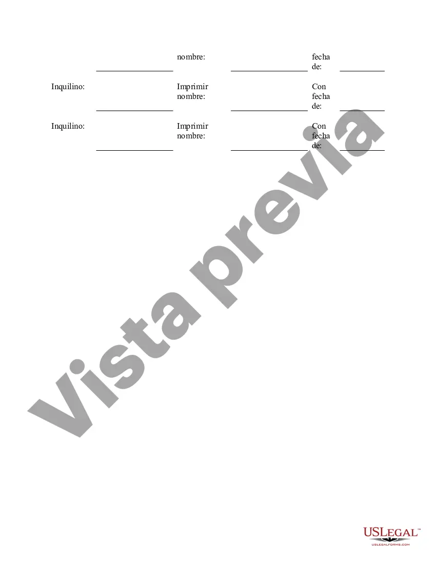 Preview Terminación por escrito acordada del contrato de arrendamiento por el propietario y el inquilino