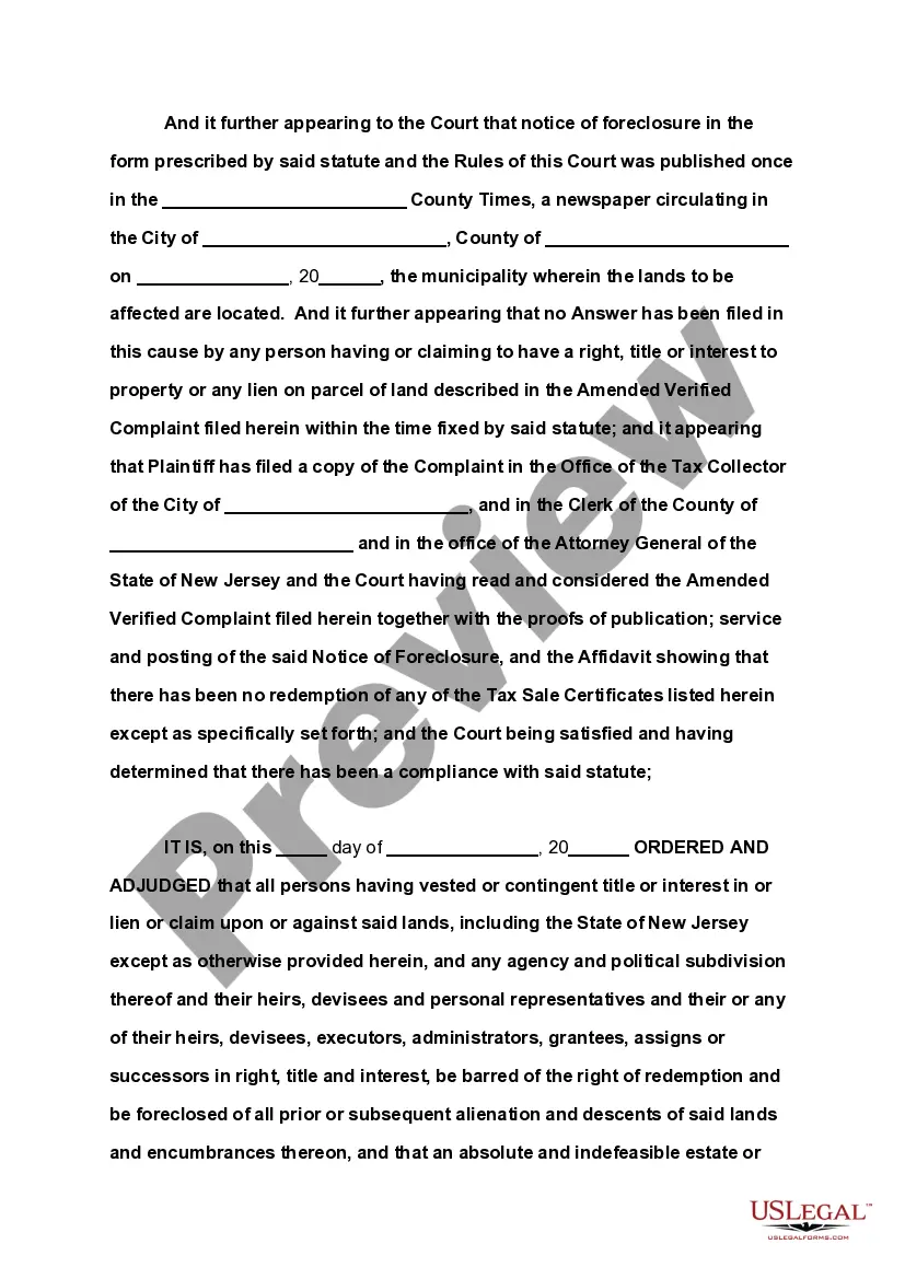 Preview Corrected Final Judgment