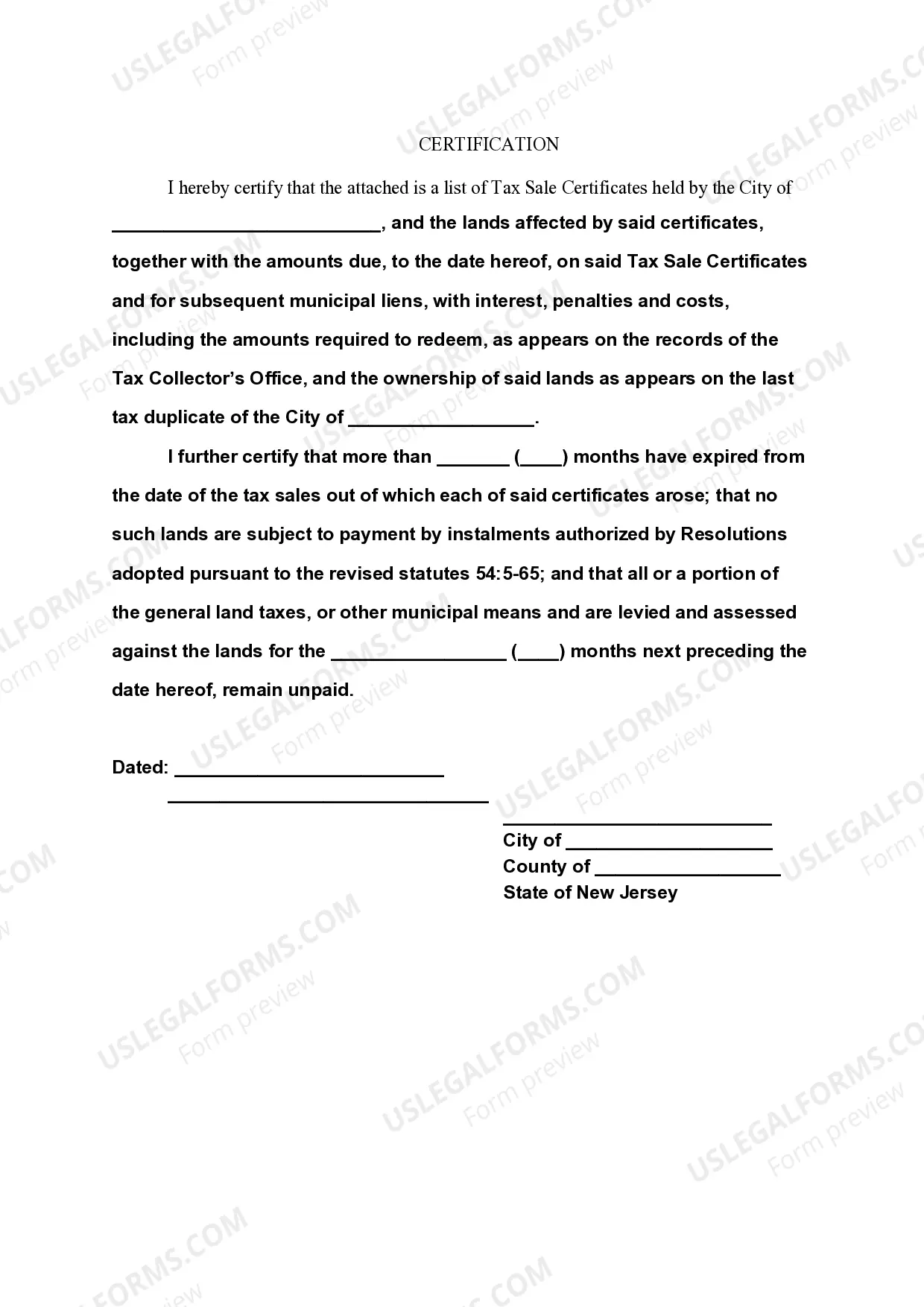 Preview Amended Verified Complaint in Rem Foreclosure