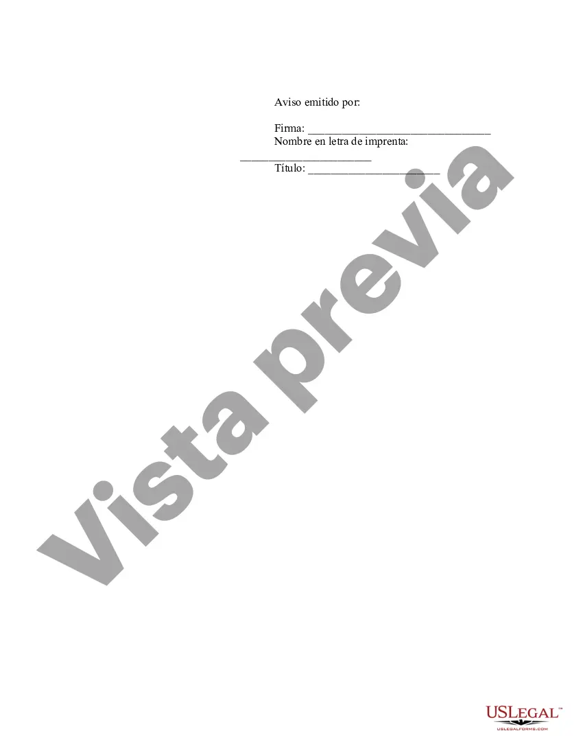Preview Aviso de cheque sin fondos - Civil - Palabras clave: cheque sin fondos, cheque sin fondos