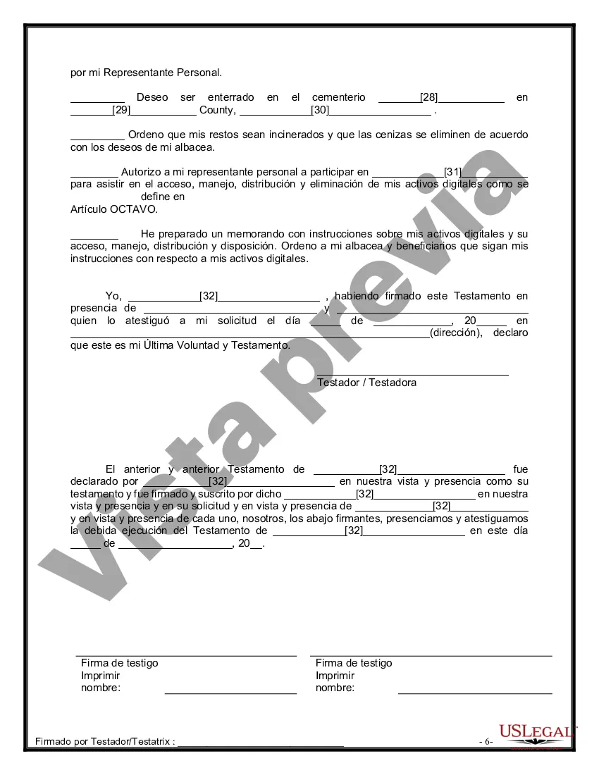 Preview Testamentos mutuos que contienen última voluntad y testamentos para personas solteras que viven juntas sin hijos