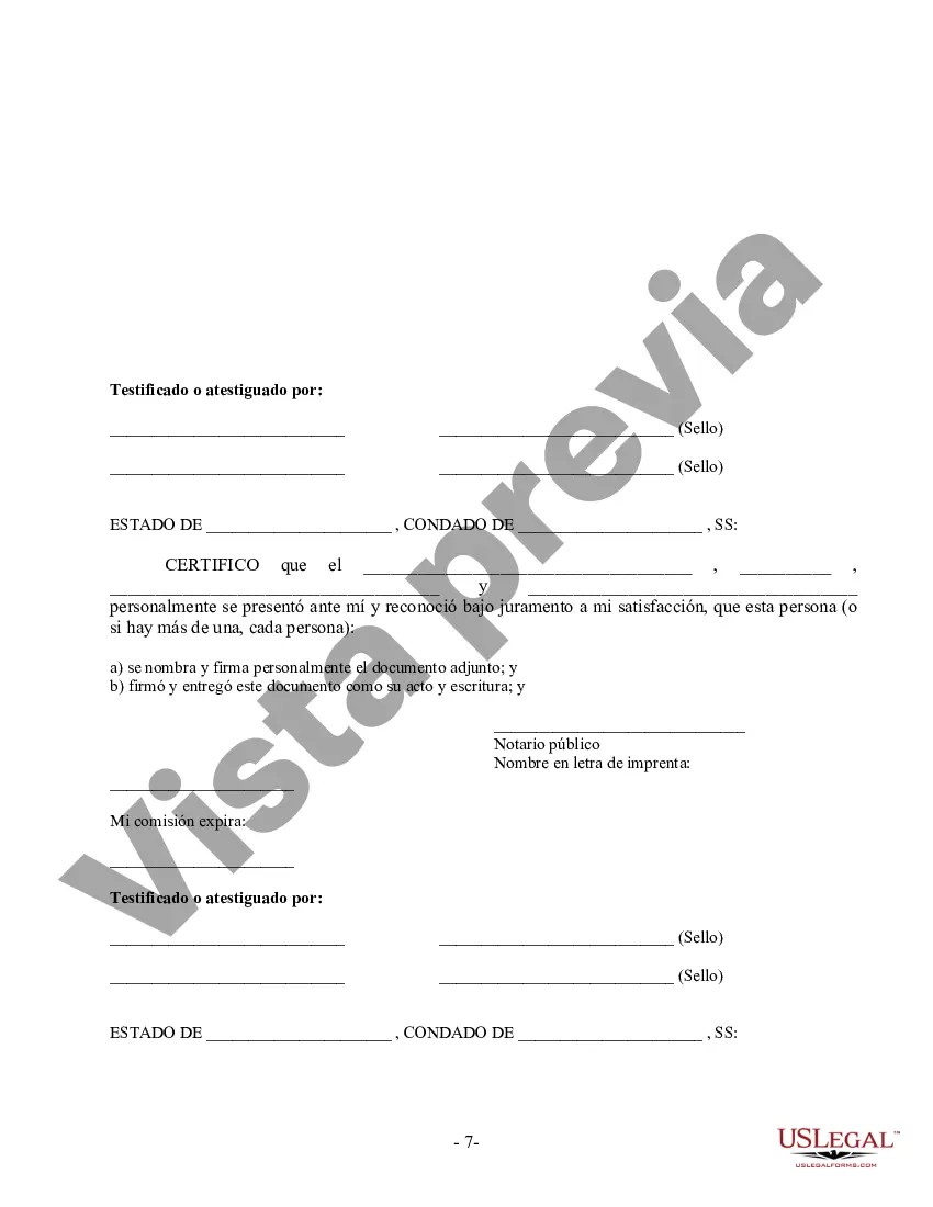 Preview Acuerdo de convivencia no marital de convivencia