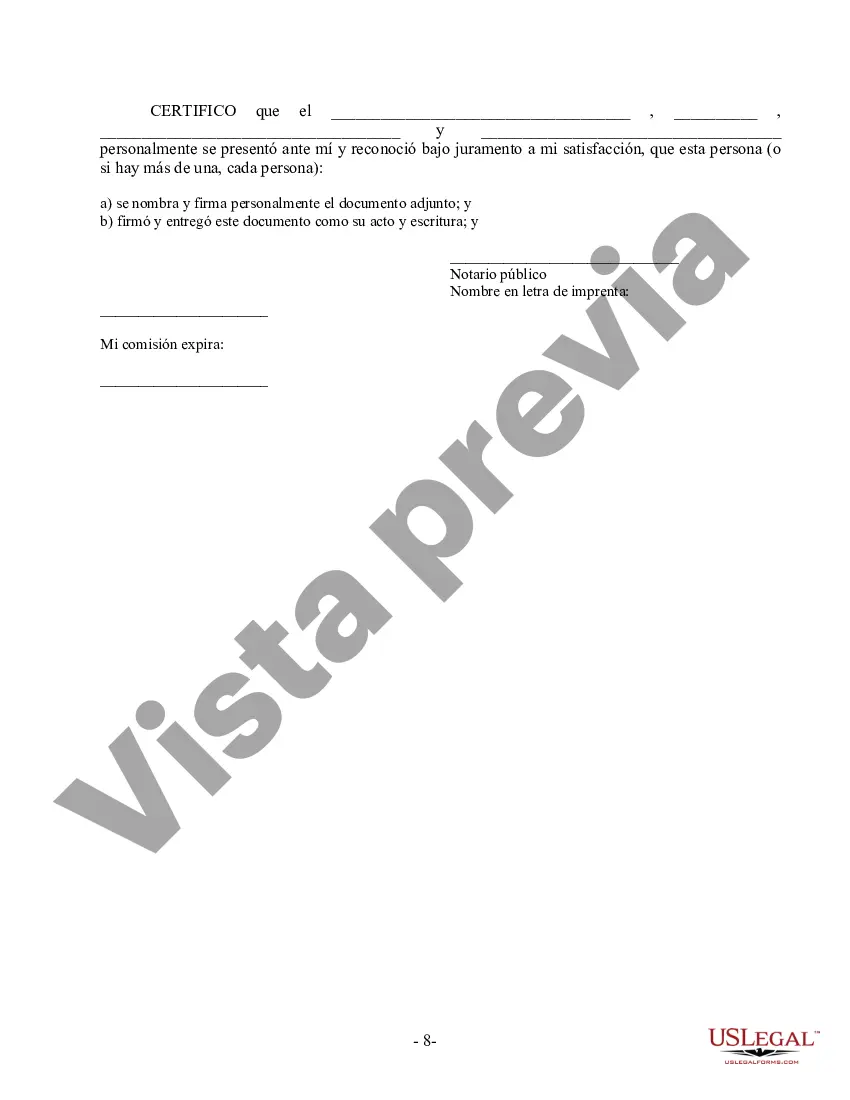 Preview Acuerdo de convivencia no marital de convivencia