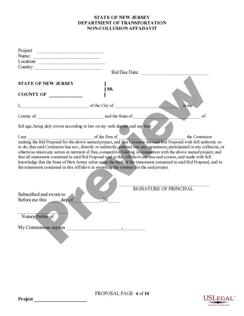 Get Informal Bid Proposal Form Preview Informal Bid Proposal Form
