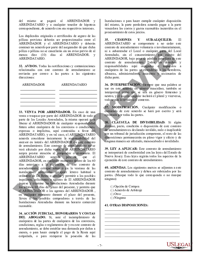 Preview Arrendamiento de edificio o espacio comercial