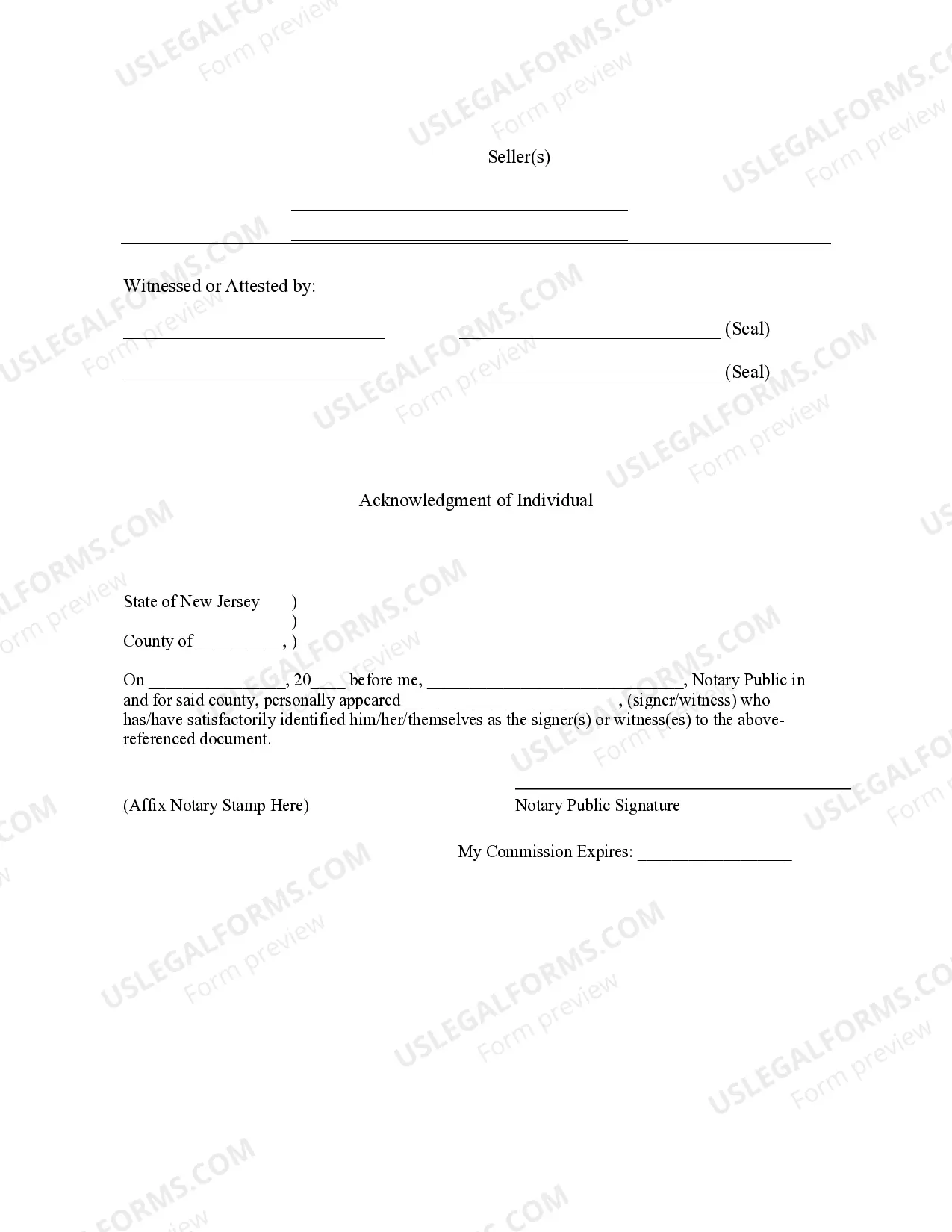 Preview Bill of Sale with Warranty by Individual Seller