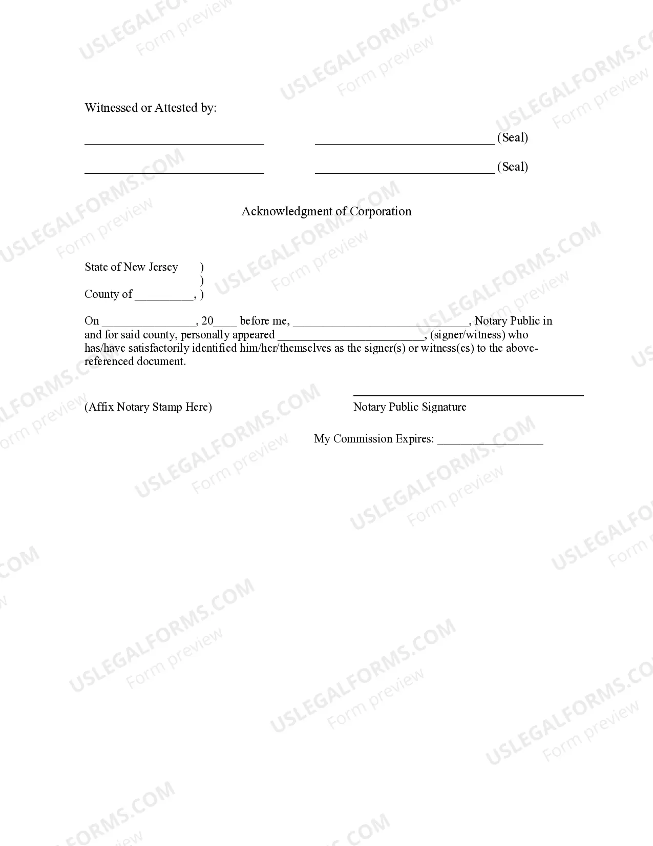 Preview Bill of Sale without Warranty by Corporate Seller