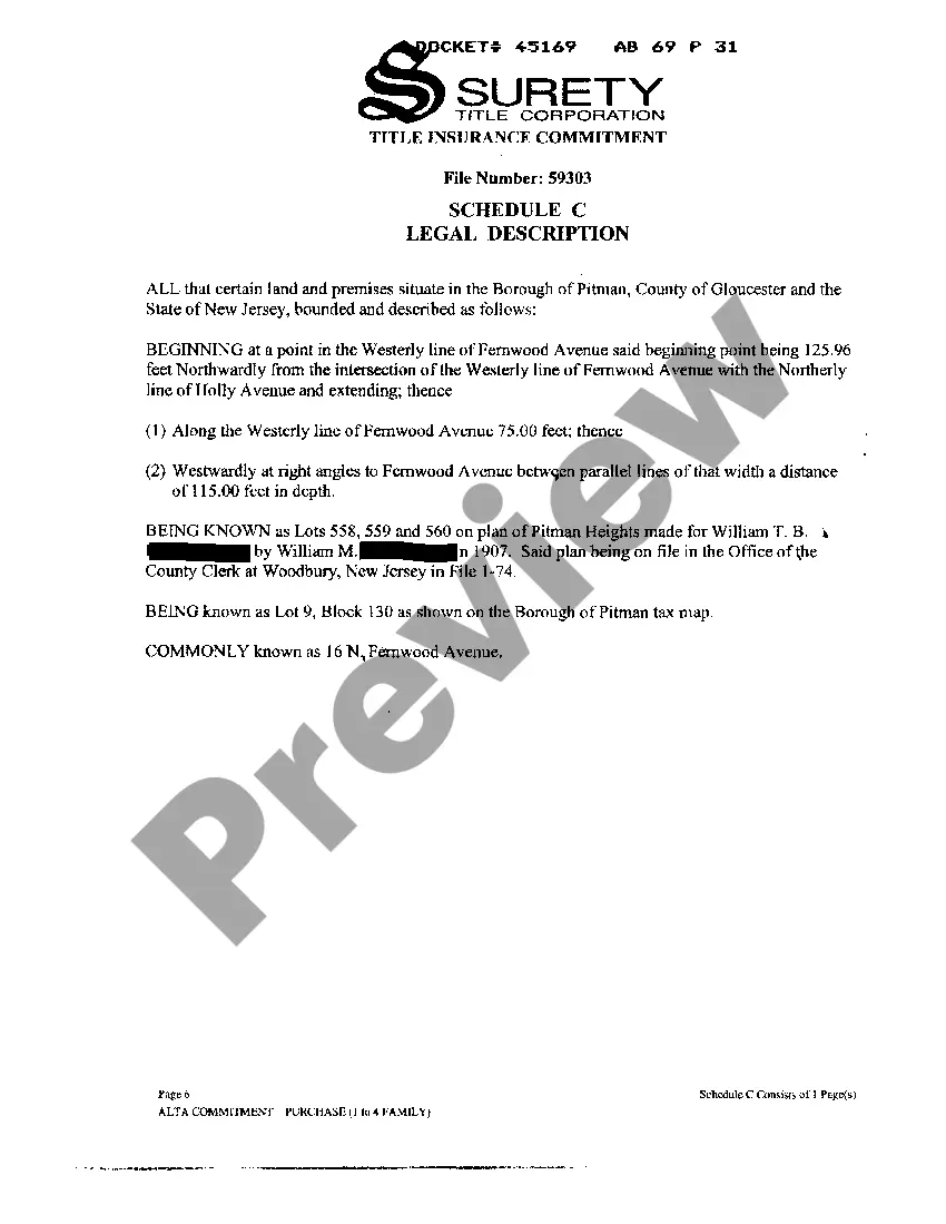 Preview Assignment Of Security Instrument Mortgage Deed of Trust