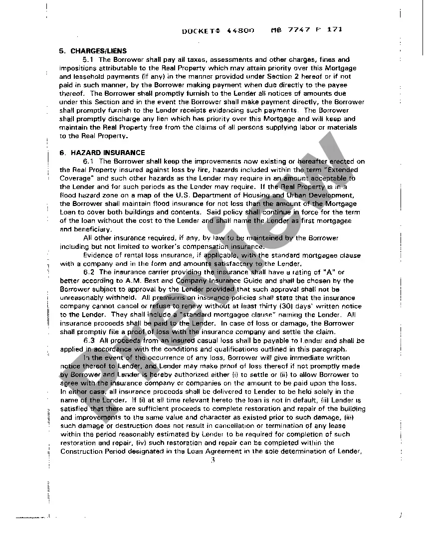 Preview A01 Mortgage and Security Agreement - part 1