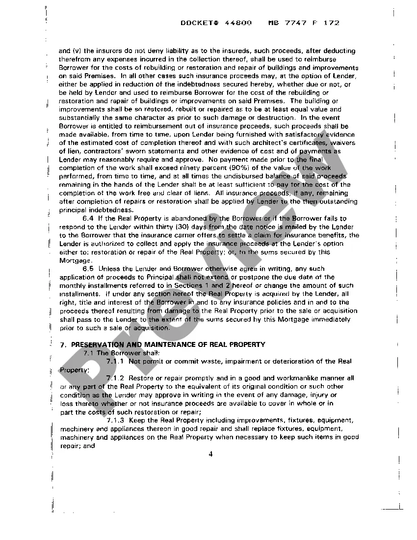 Preview A01 Mortgage and Security Agreement - part 1