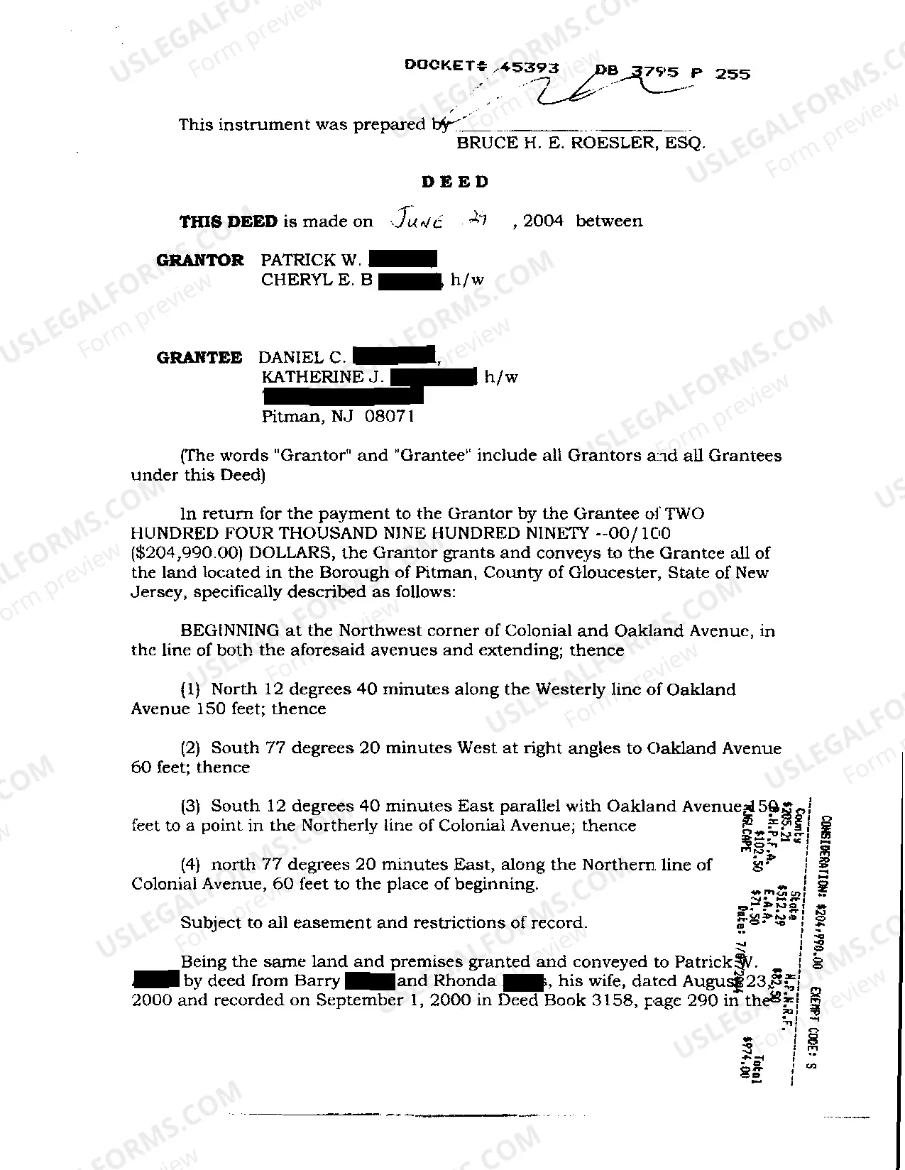 Preview Deed Between Two Married Couples