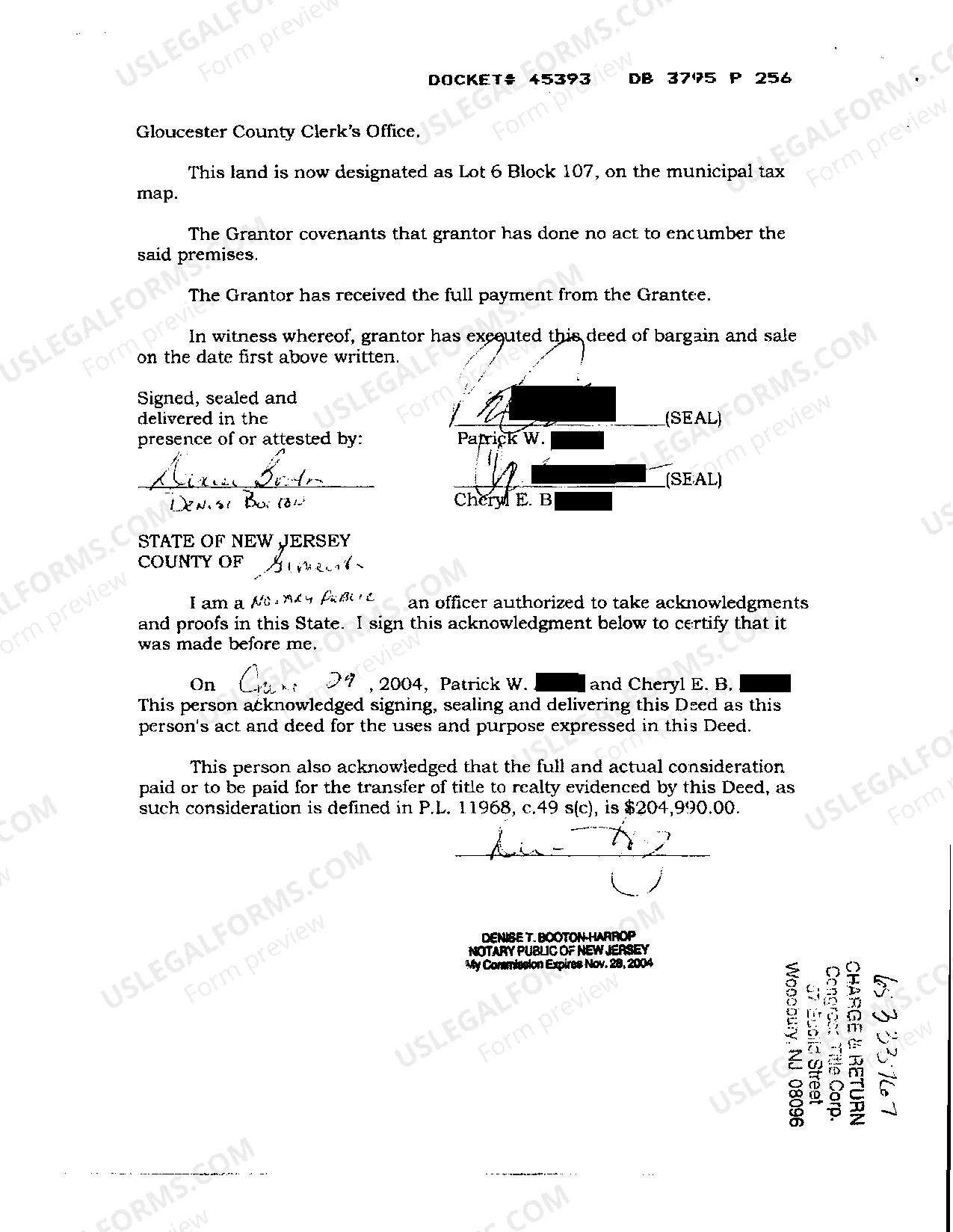 Preview Deed Between Two Married Couples