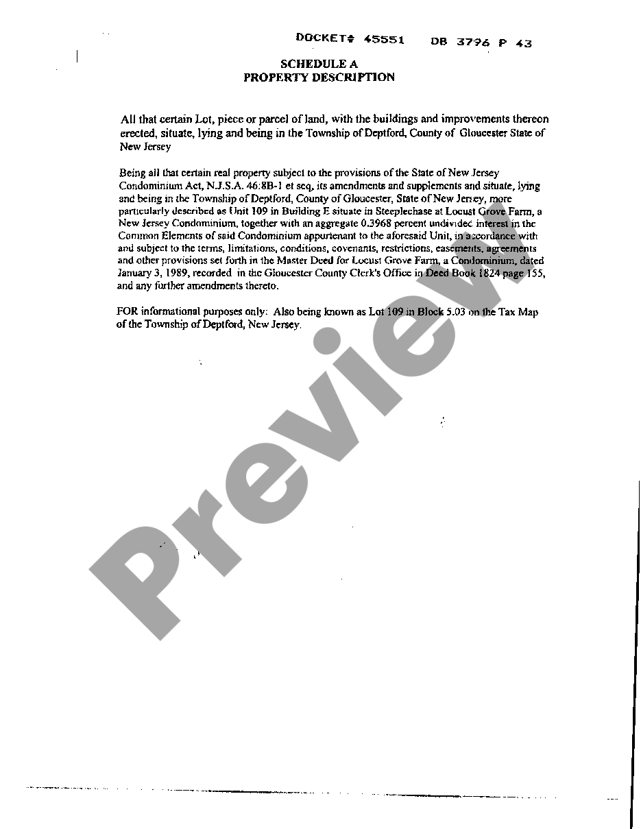 page 3 Deed For Condominium preview