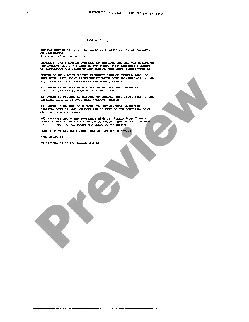 Preview Agreement For Subordination of Mortgage