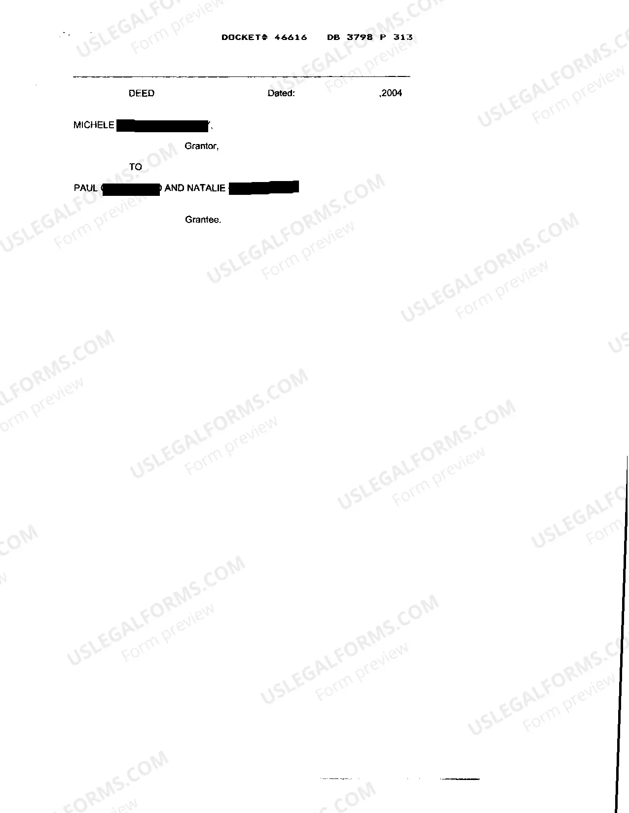 Preview Bargain and Sale Deed With Covenants Against Grantors Acts