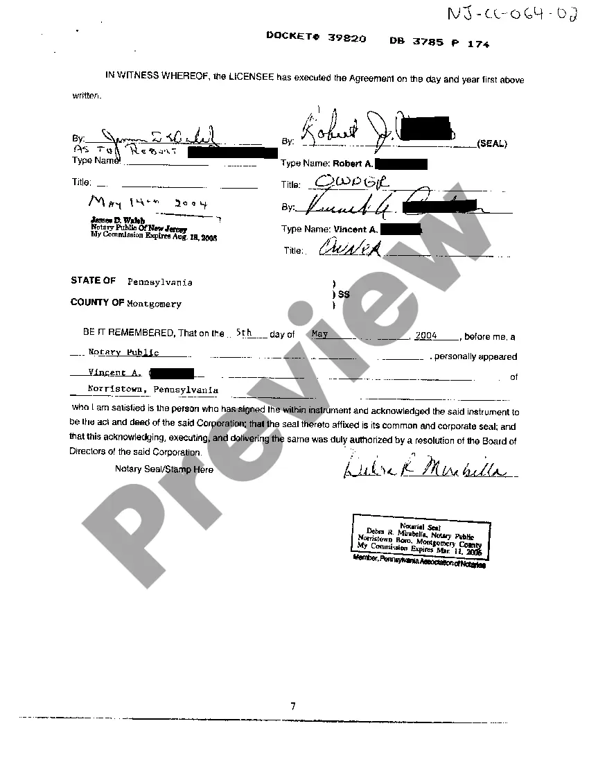 Preview A01 License Agreement for Construction upon Portion of Right of way - part 1