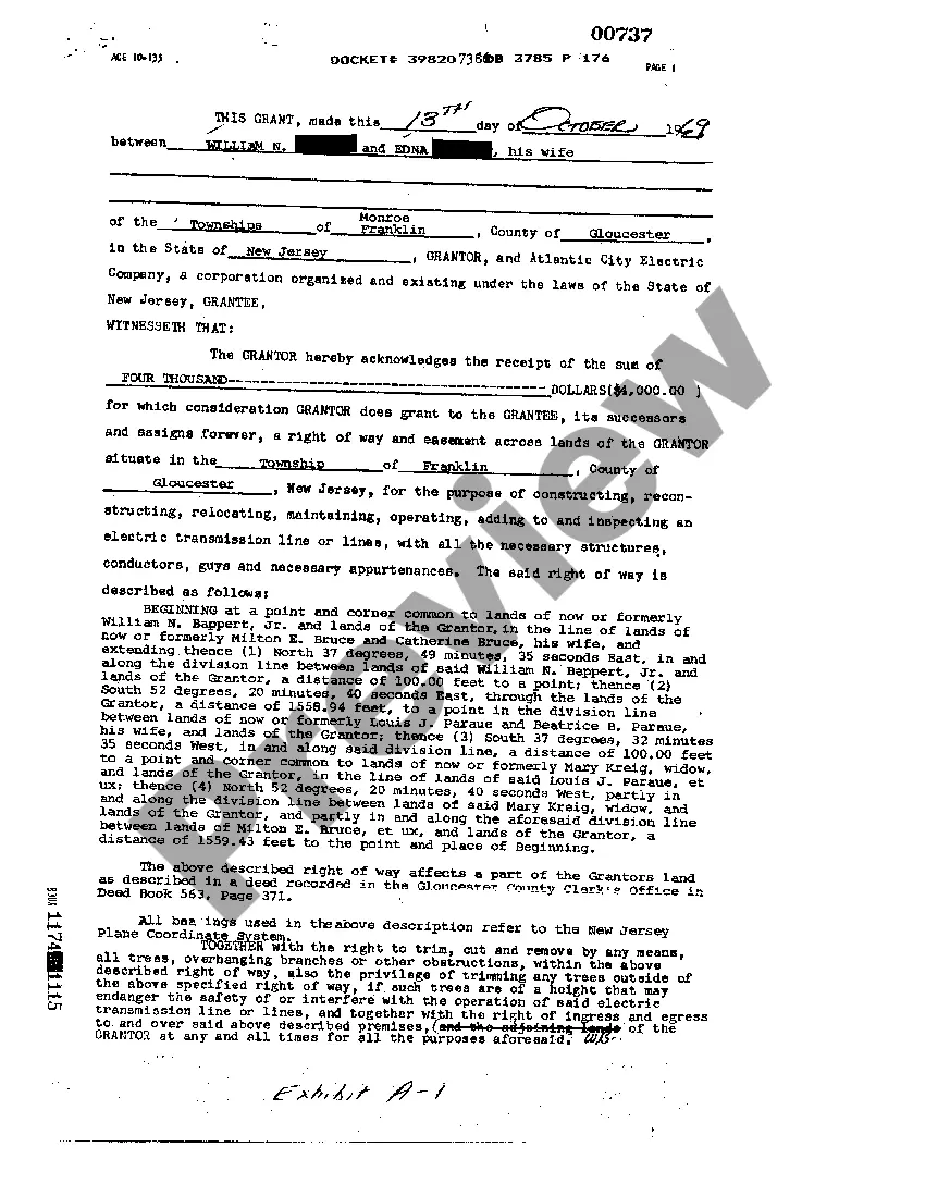 Preview A01 License Agreement for Construction upon Portion of Right of way - part 1