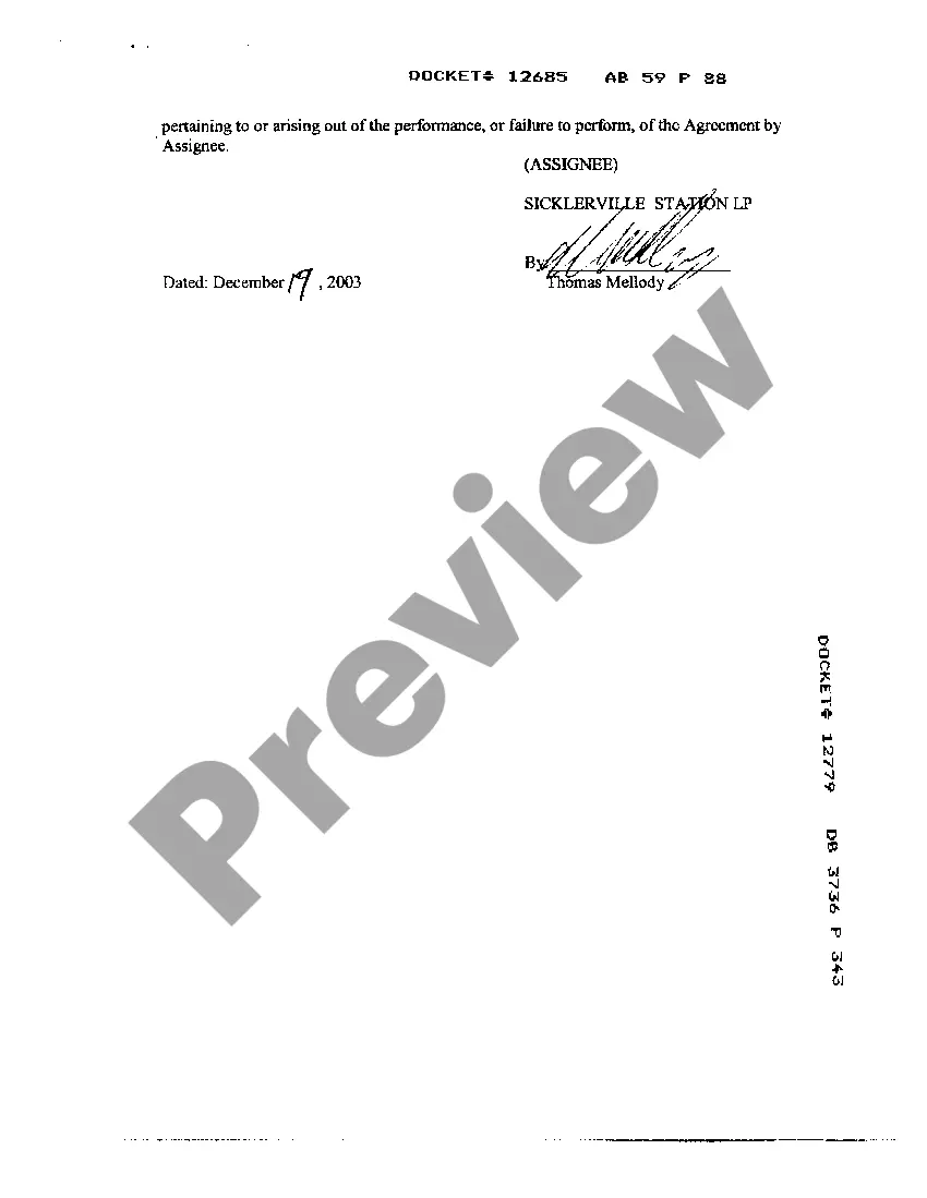 Preview Assignment of Lease Termination and Access Agreement