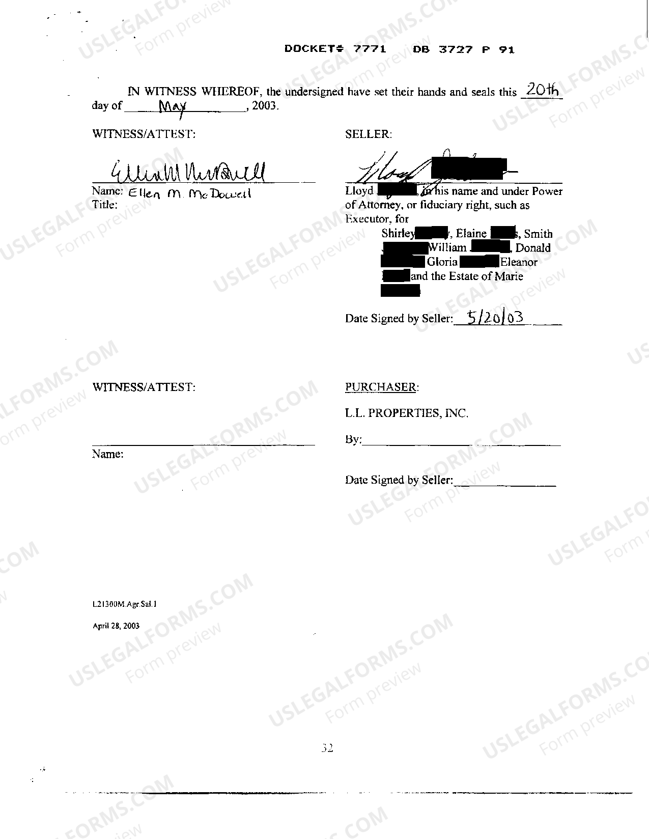 Jersey City New Jersey Memorandum Of Agreement Of Sale of Property US