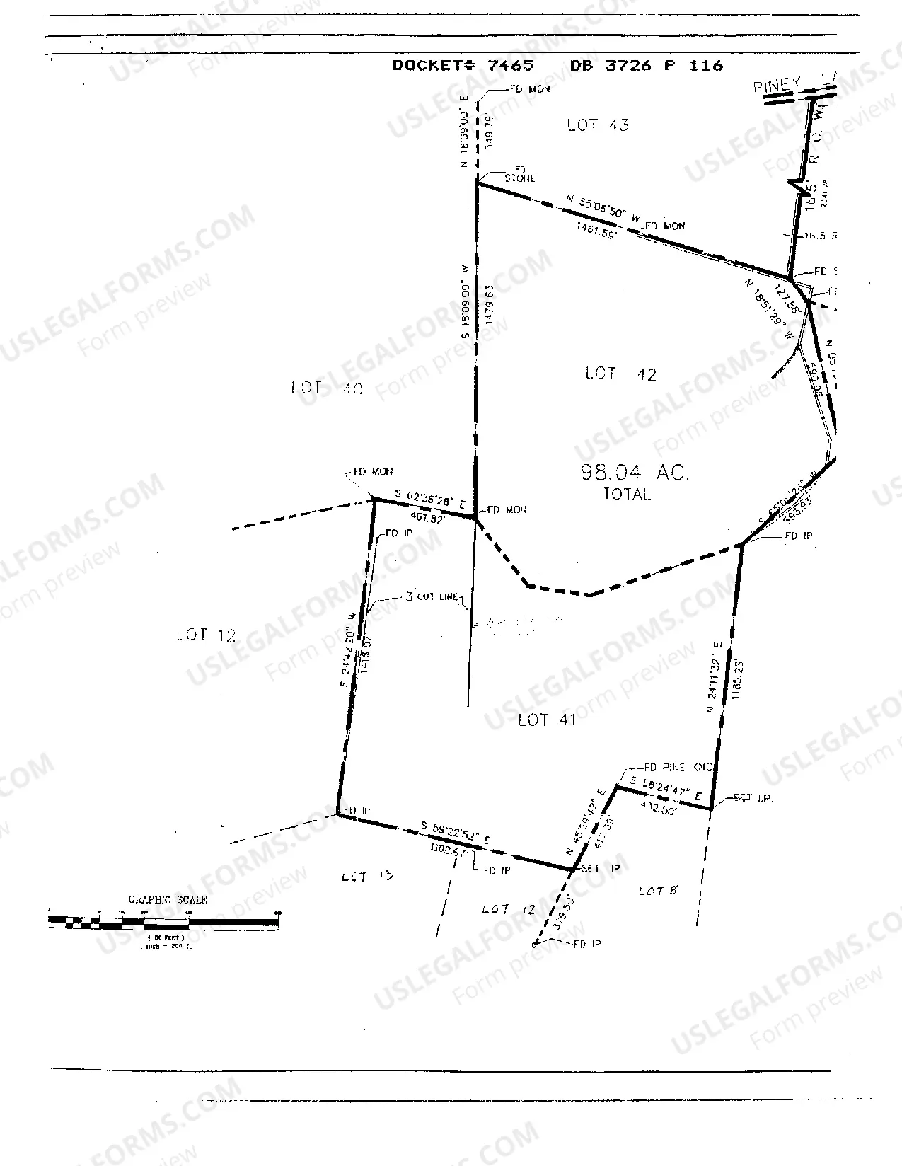 Preview Boundary Agreement for Unimproved Land