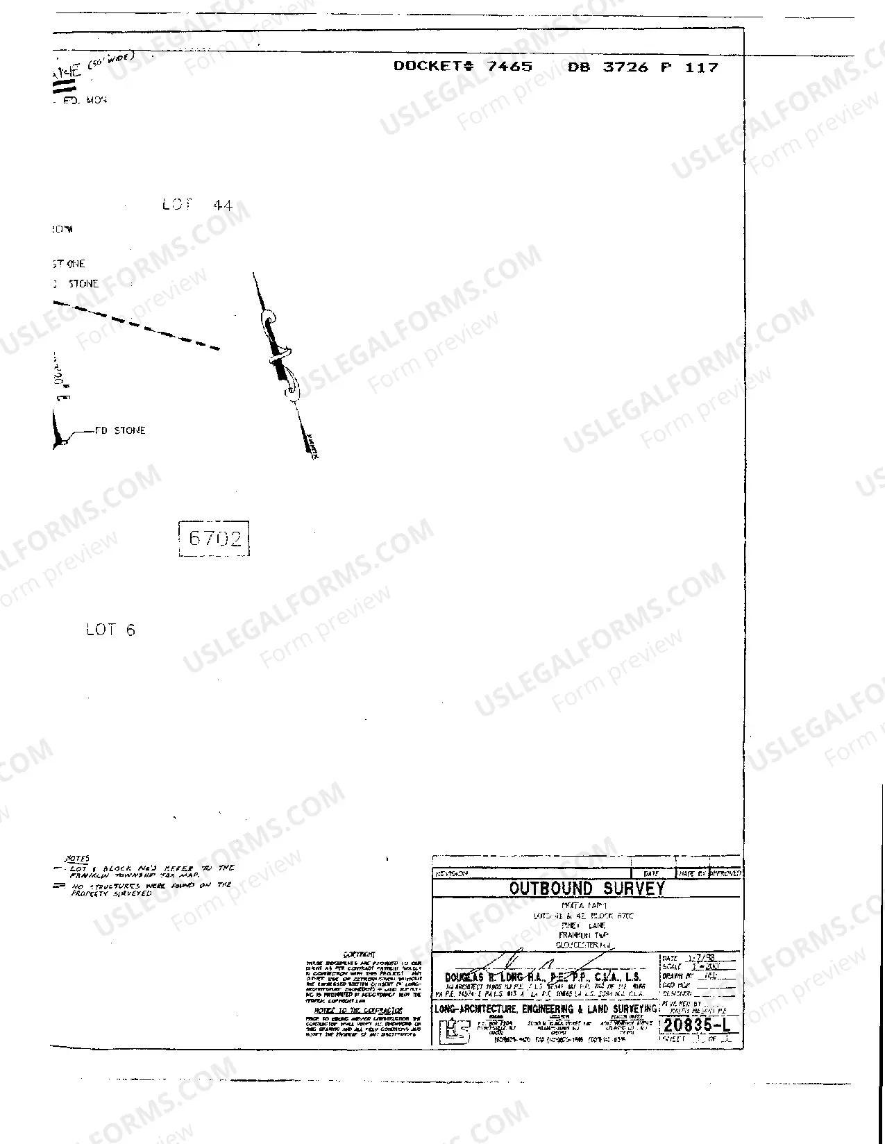 Preview Boundary Agreement for Unimproved Land