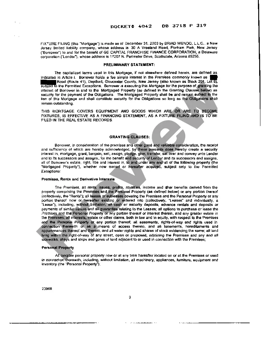 Get A01 Agreement for Extension and Restatement Of Mortgage - part 1 Preview A01 Agreement for Extension and Restatement Of Mortgage - part 1