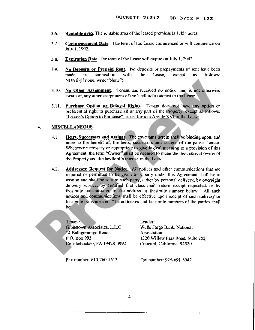 Preview A01 Subordination Agreement and Estoppel, Nondisturbance and Attornment Agreement - part 1