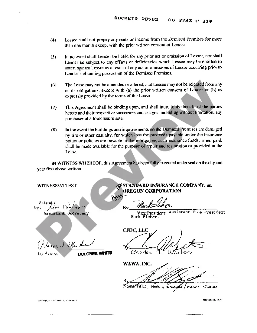 Get Subordination, Nondisturbance and Attornment Agreement Preview Subordination, Nondisturbance and Attornment Agreement