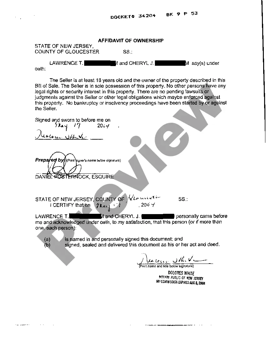 Get Bill Of Sale for Improvements to Land Preview Bill Of Sale for Improvements to Land