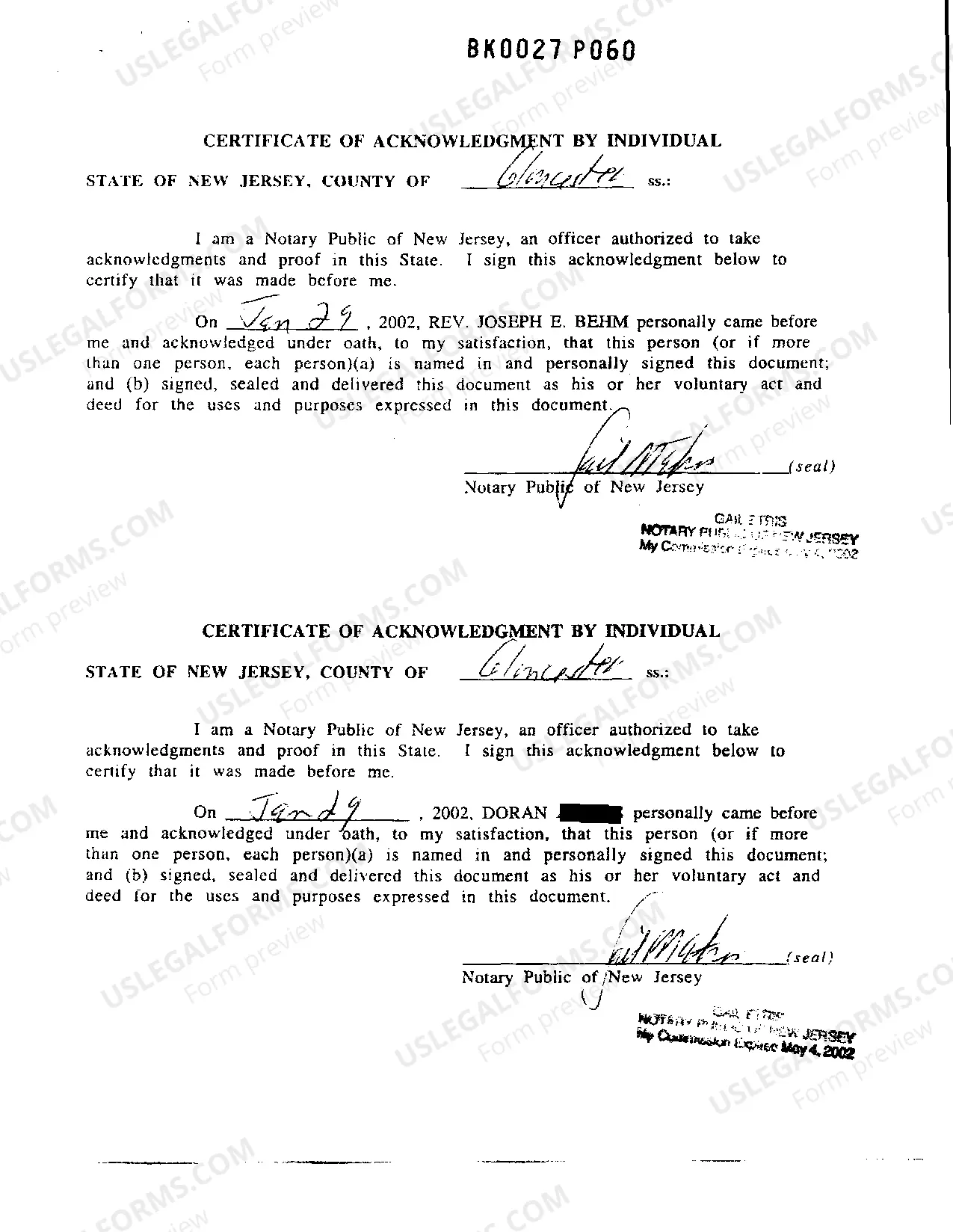 Preview Certificate Of Incorporation for Nonprofit, Religious Organization