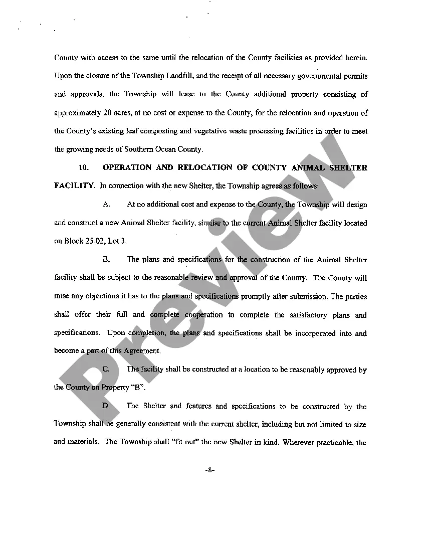 Preview Property Exchange Agreement