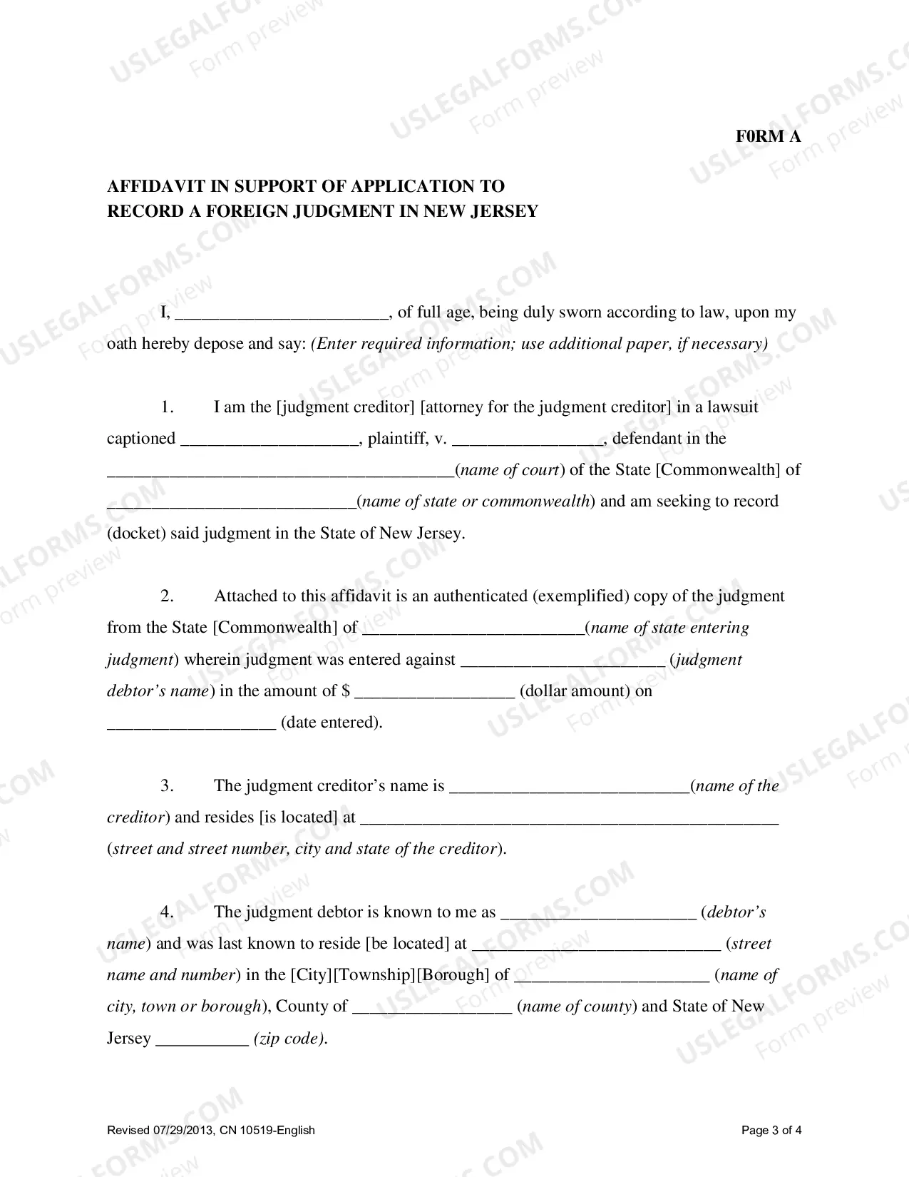 Preview How To File A Judgment Obtained From A Foreign Jurisdiction