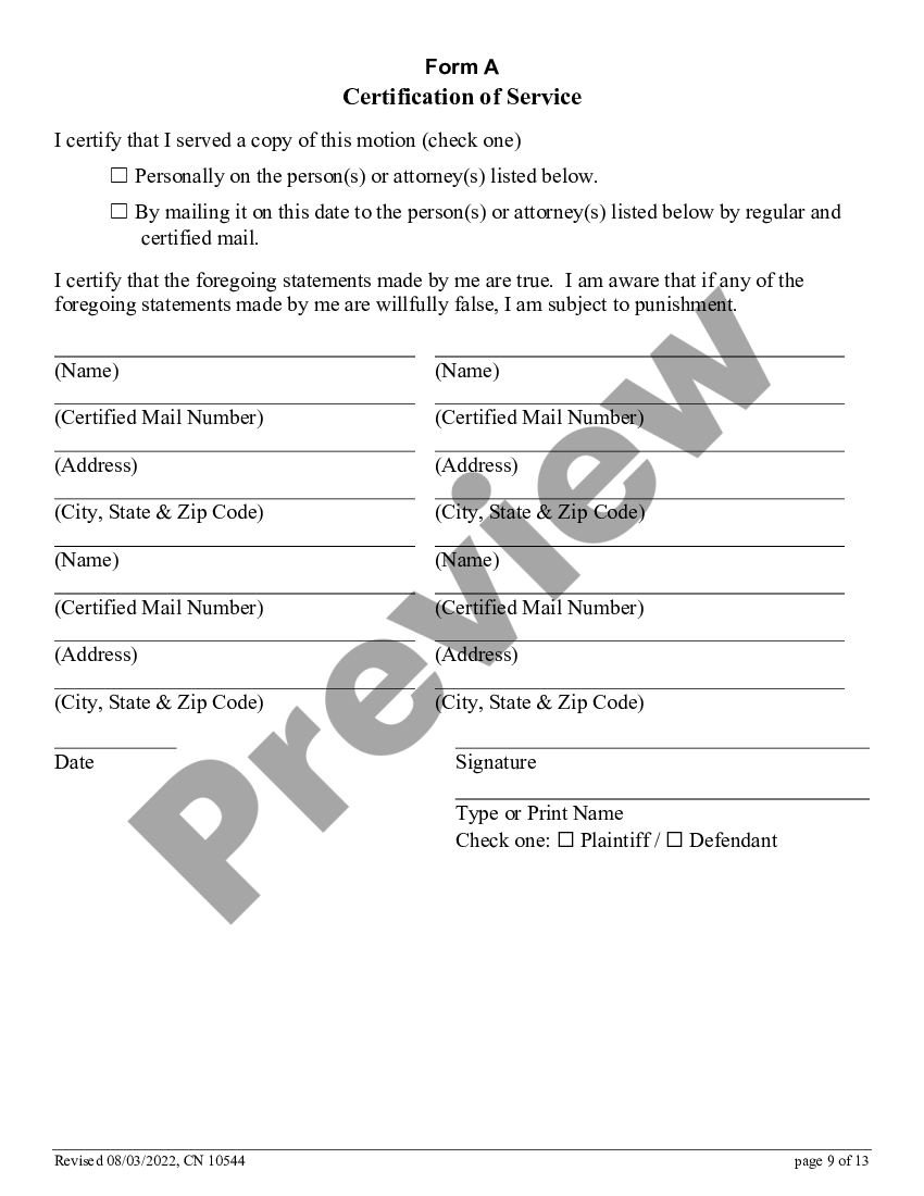 New Jersey How To Request A Judgment Or Dismissal Without A Trial (Motion For Summary Judgment