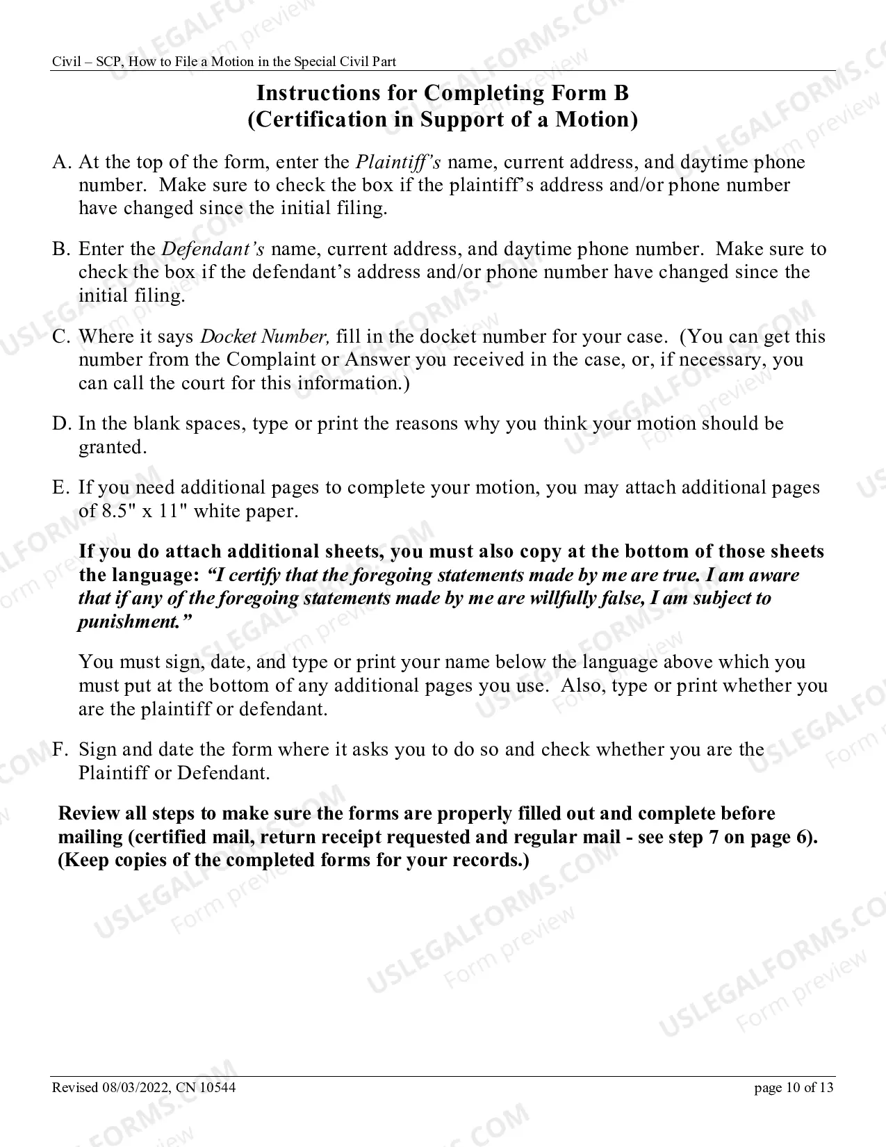 Preview How To Request A Judgment Or Dismissal Without A Trial (Motion For Summary Judgment)
