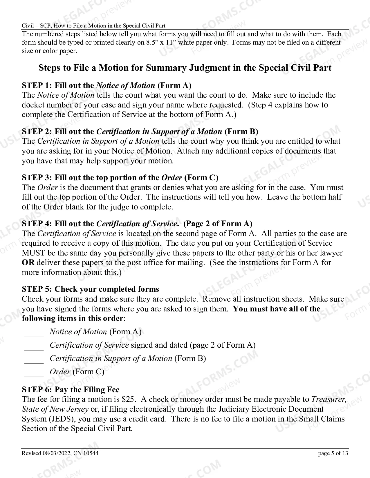 Preview How To Request A Judgment Or Dismissal Without A Trial (Motion For Summary Judgment)