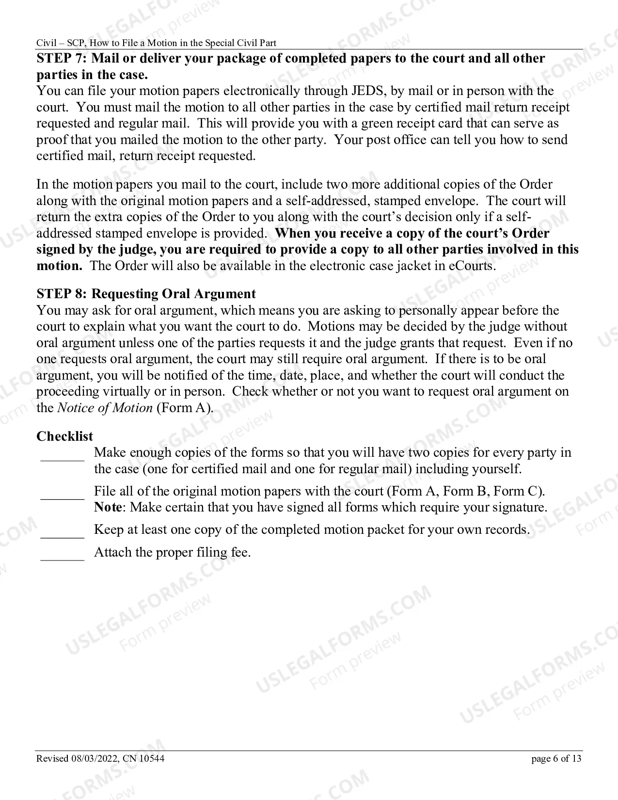 Preview How To Request A Judgment Or Dismissal Without A Trial (Motion For Summary Judgment)